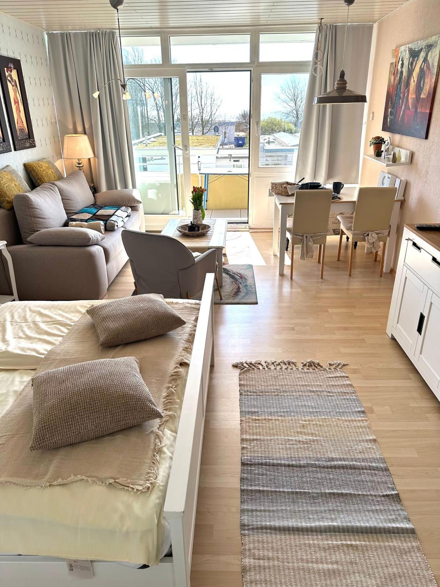 "Mit Ausblick"-Uneingeschraenkter Meerblick Burgtiefe auf Fehmarn Luaran gambar