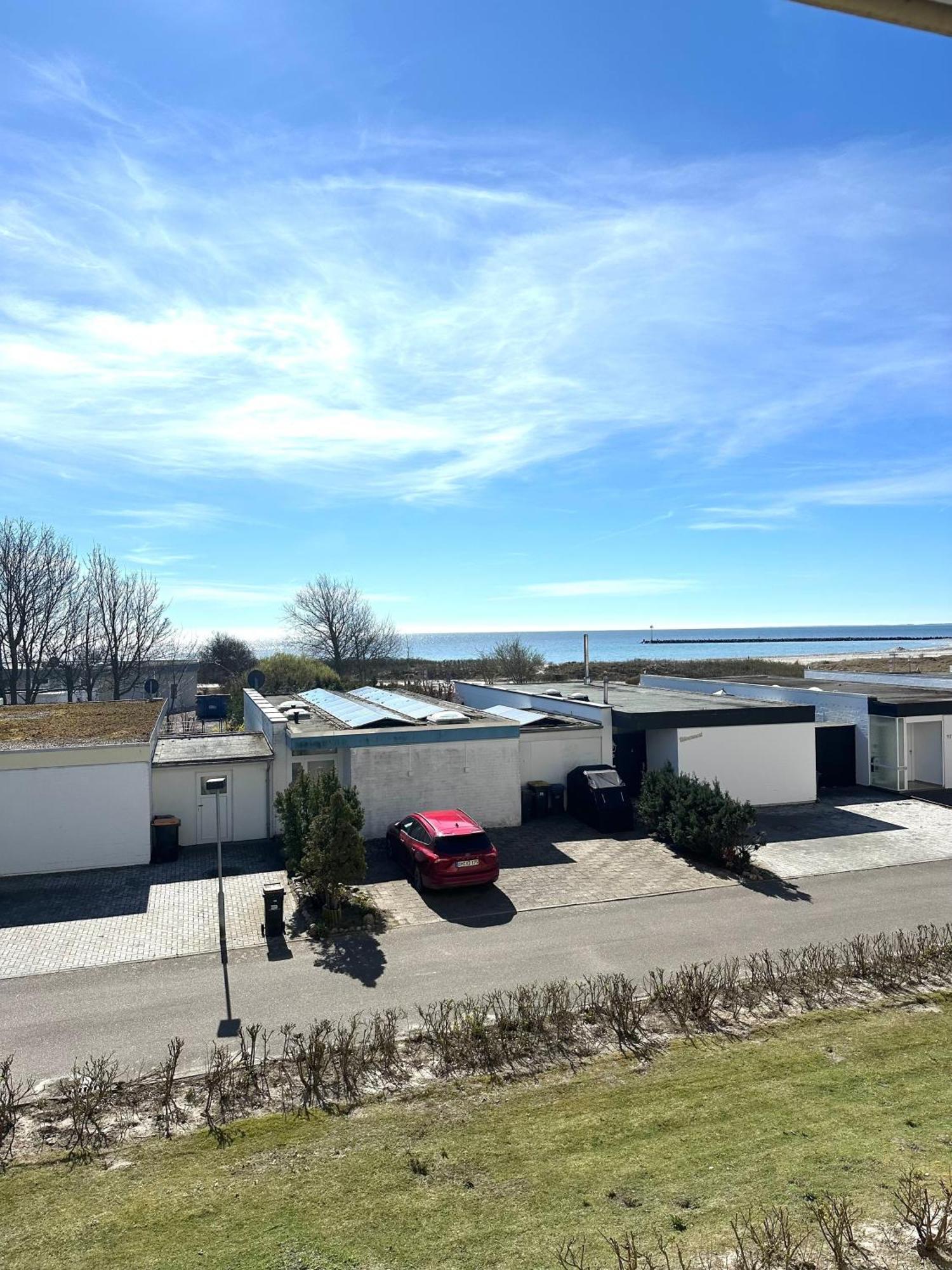 "Mit Ausblick"-Uneingeschraenkter Meerblick Burgtiefe auf Fehmarn Luaran gambar